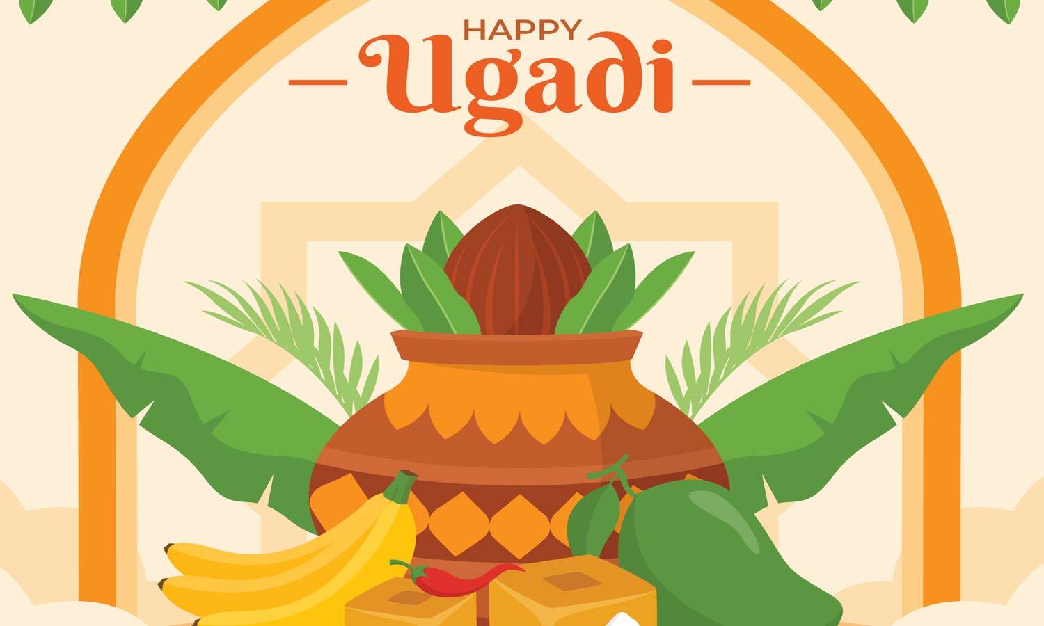 Ugadi image Wishes Messages for Husband