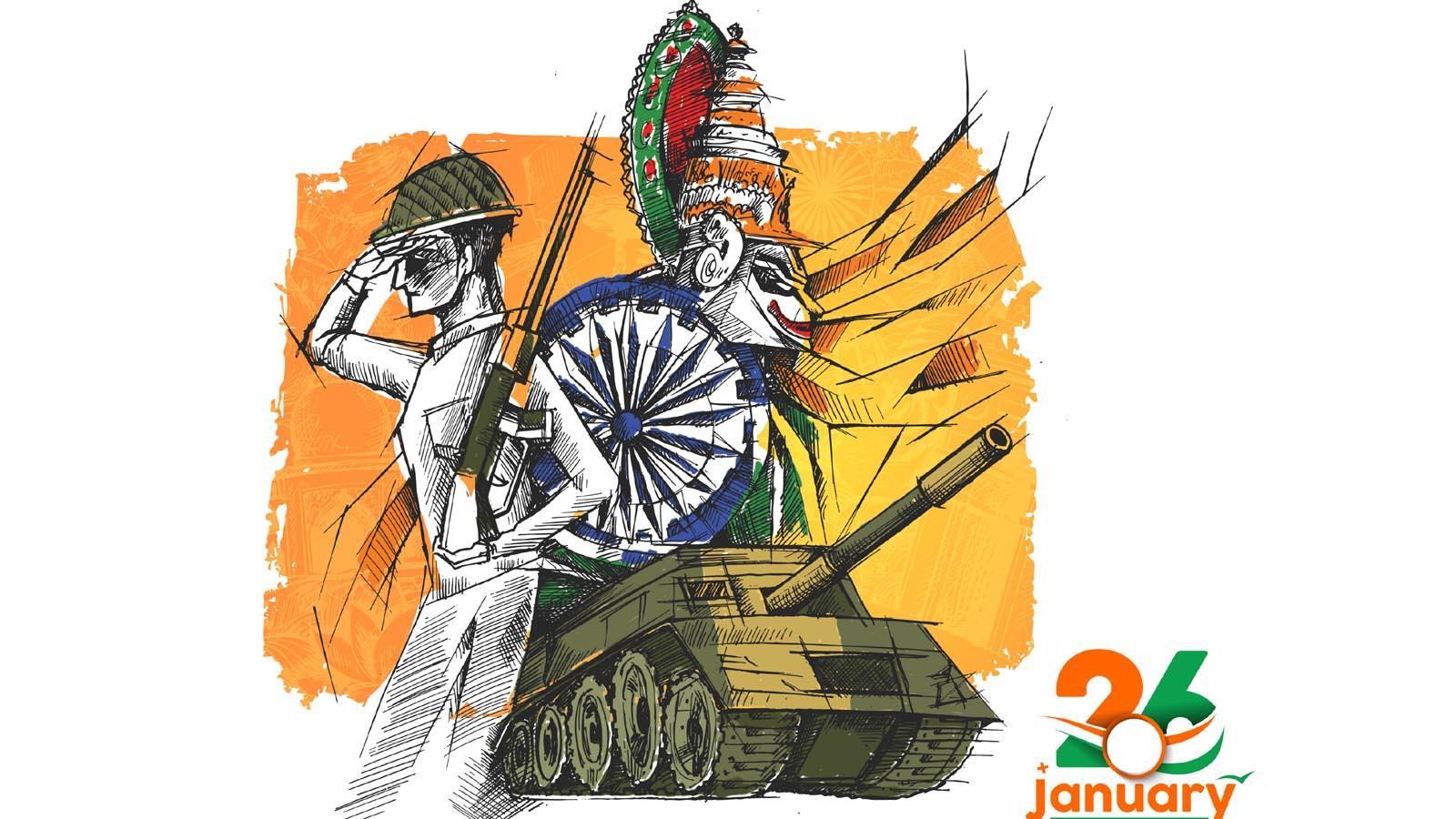 Happy Republic Day Wishes to Soldiers - Republic Day Messages in English