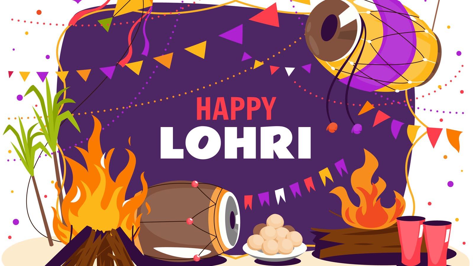 Lohri Messages, Happy Lohri Wishes for Daughter