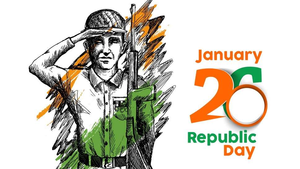 Short Republic Day Messages to Wish Soldiers in Hindi and English