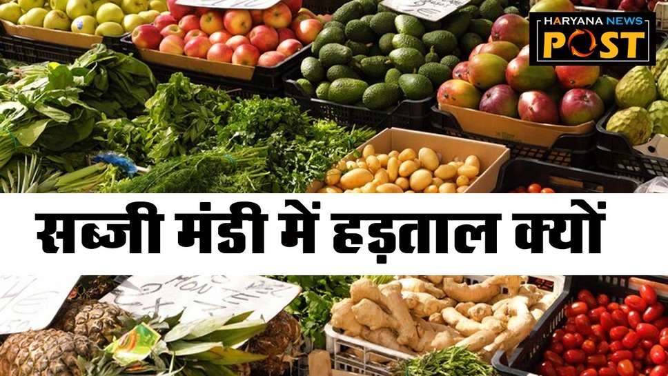 Haryana Vegetables Market Strike : हरियाणा में इस वजह से सब्जी मंडियों में है हड़ताल, मार्केट फीस को लेकर आक्रोश