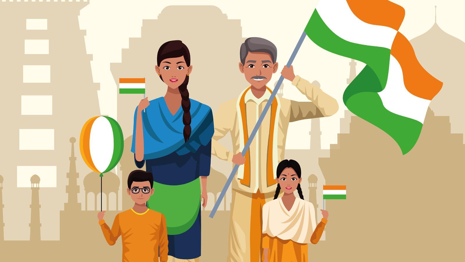 Happy Republic Day Wishes for Parents Patriotic Messages images