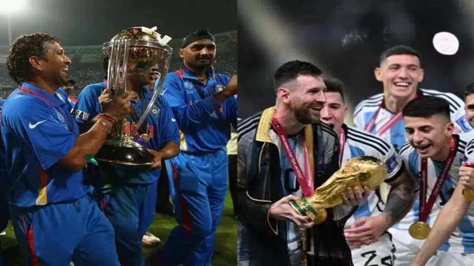 Argentina WC Champions: लियोनेल मेसी की विश्व कप जीत सचिन तेंदुलकर की 2011 की सफलता के बराबर, मास्टर ब्लास्टर ने विश्व चैंपियंस अर्जेंटीना को दी बधाई