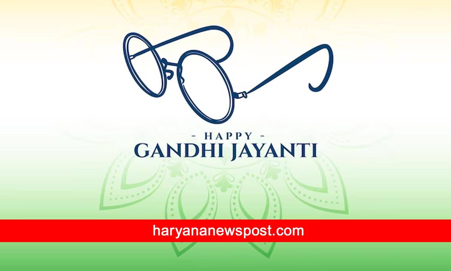 Mahatma Gandhi Jayanti 2023 Wishes Hindi Images Pictures