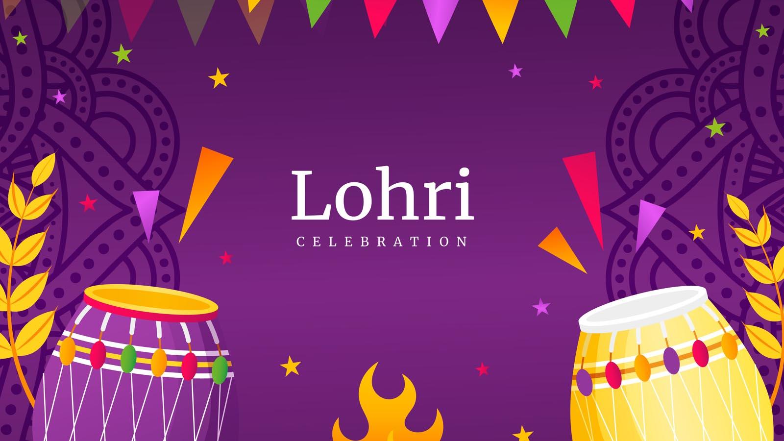 Happy Lohri Insta Caption