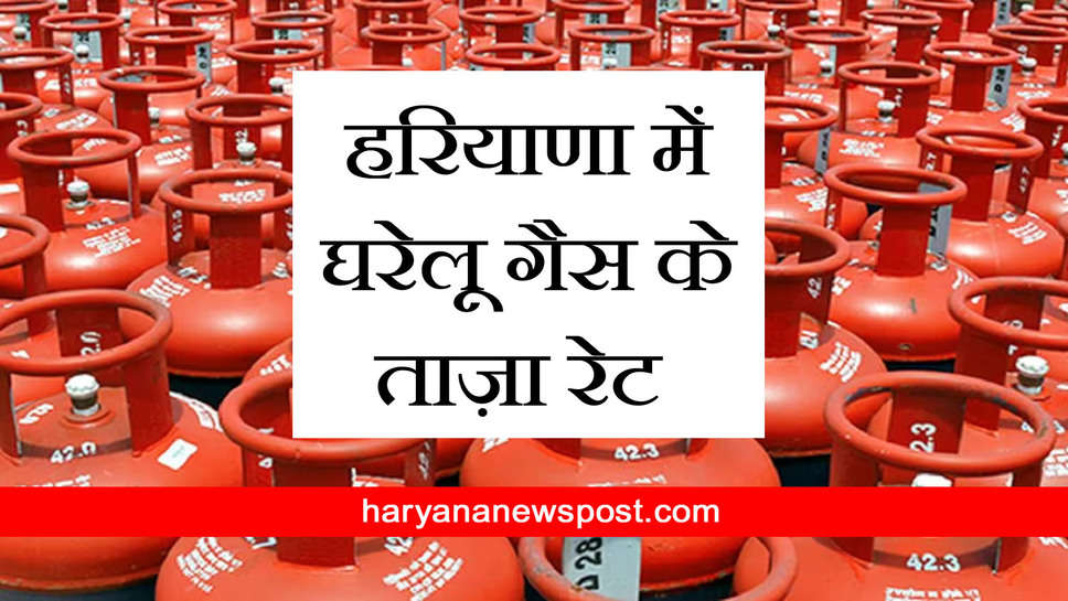 LPG Price in Haryana: हरियाणा में इतना सस्ता हो गया गैस सिलेंडर, जानें घरेलू और कमर्शियल एलपीजी के रेट 