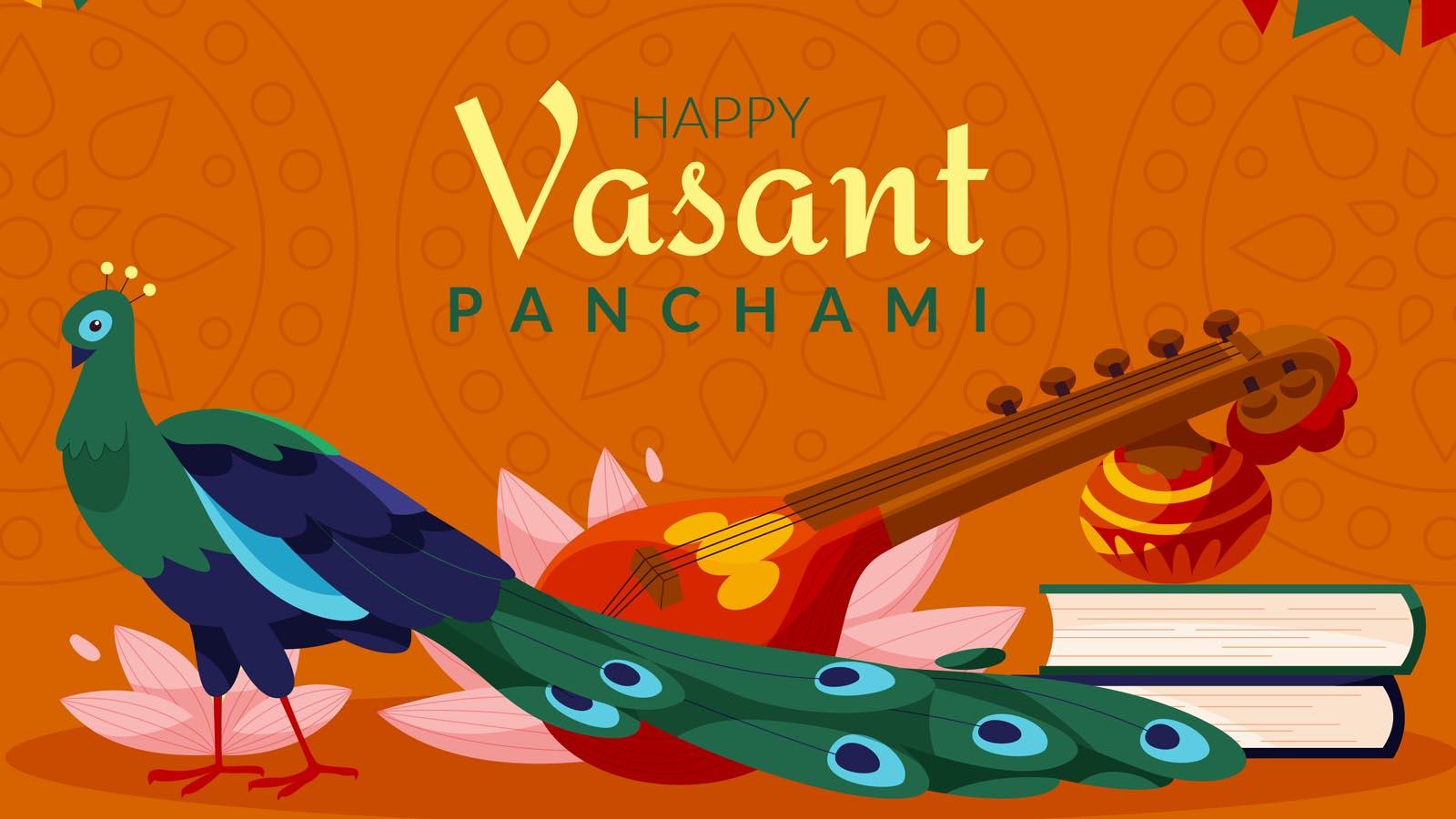 Happy Basant Panchami Messages, Vasant Panchami 2022 Wishes Images