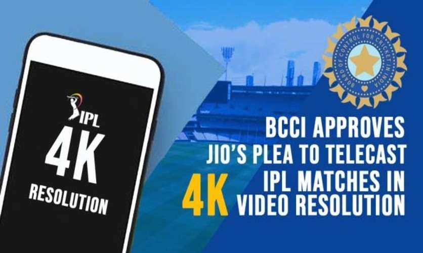 IPL 2023 Telecast: अब 4K में होगा आईपीएल का प्रसारण, बीसीसीआई ने Jio को दी हाई वीडियो रिज़ॉल्यूशन में आईपीएल के मैचों का प्रसारण करने की अनुमति