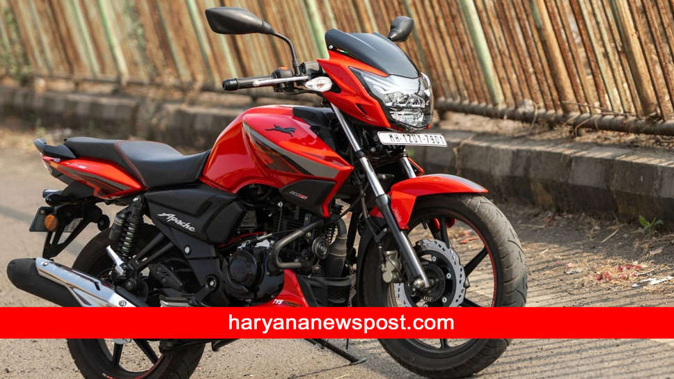 यहाँ से 33,000 रुपये में अपनी बना ले TVS Apache, इतनी सस्ती फिर नहीं मिलेगी