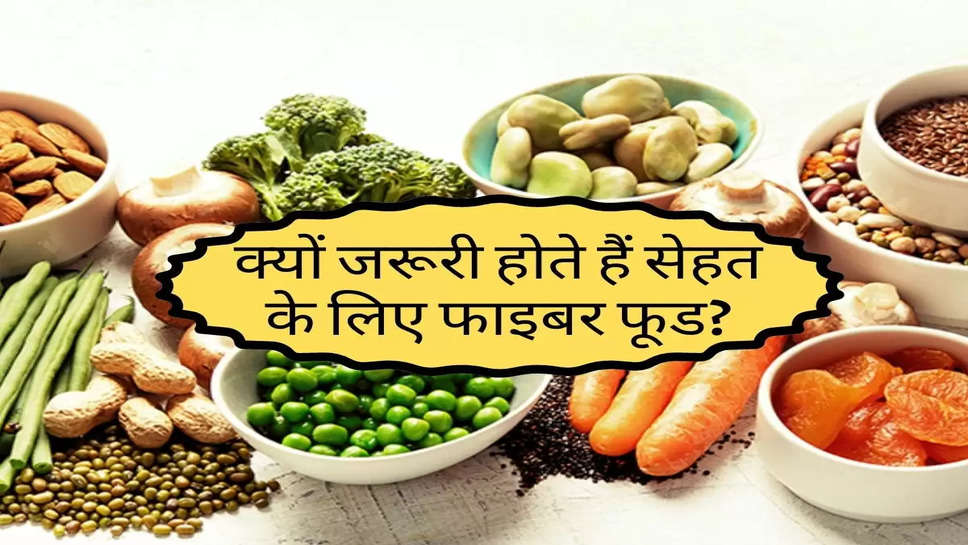  Health Tips : क्यों जरूरी होते हैं सेहत के लिए फाइबर फूड?