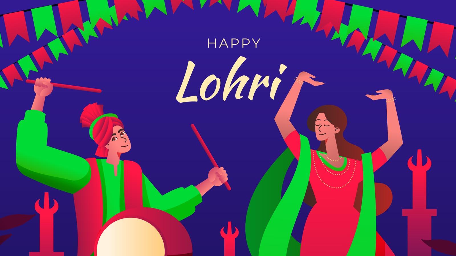 Happy Lohri Festival Messages to Wish Your Lovely Wife