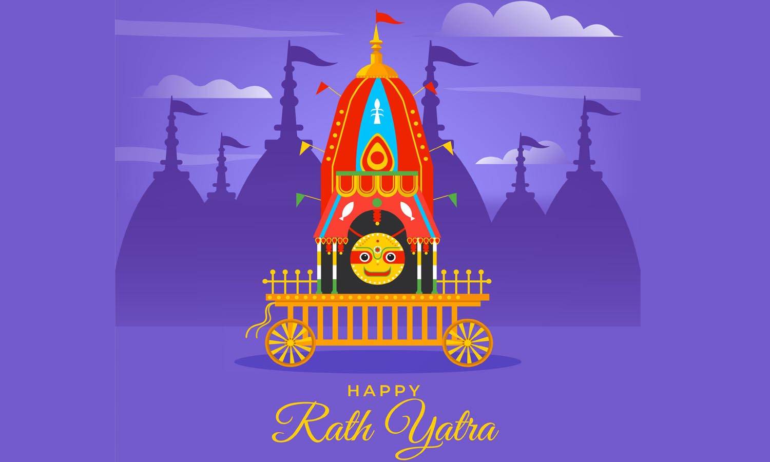 Lord Jagannath Rath Yatra Blessings Messages to Husband: पति को जगन्‍नाथ रथ यात्रा पर भेजें शुभकामनाएं