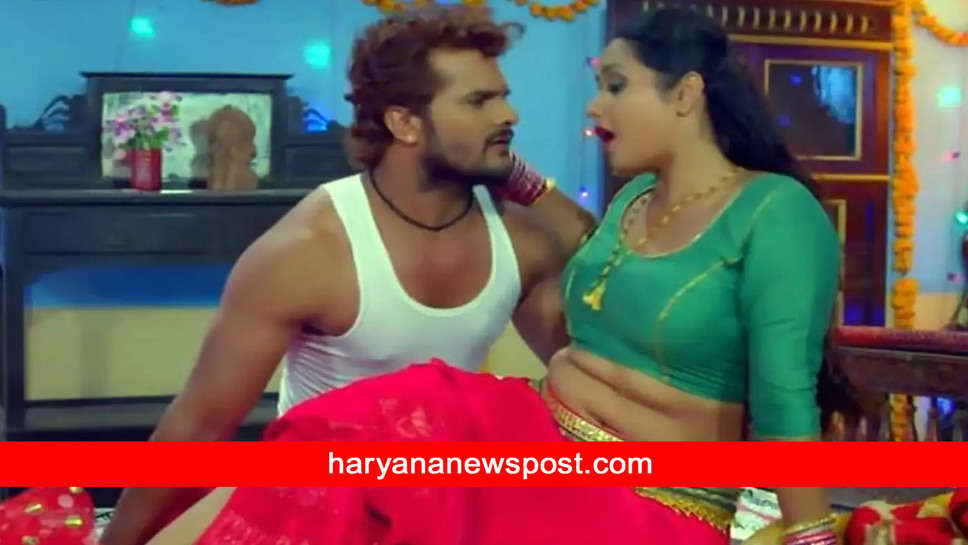 Kajal Raghwani संग हॉट रोमांस करते दिखे Khesari, रोमांटिक सीन देख मचला फैंस का दिल