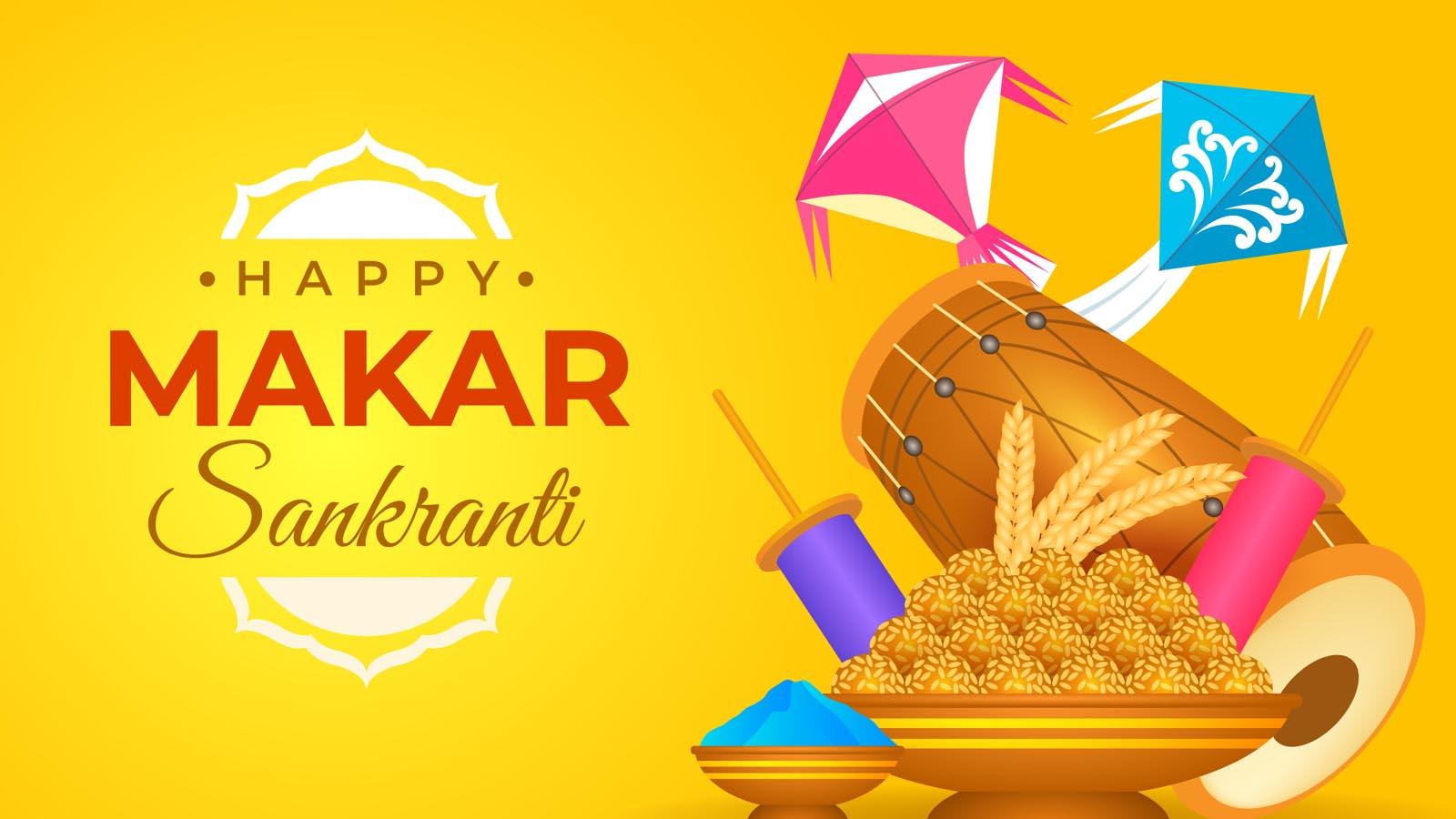 Makar Sankranti Wishes Text Message for Husband