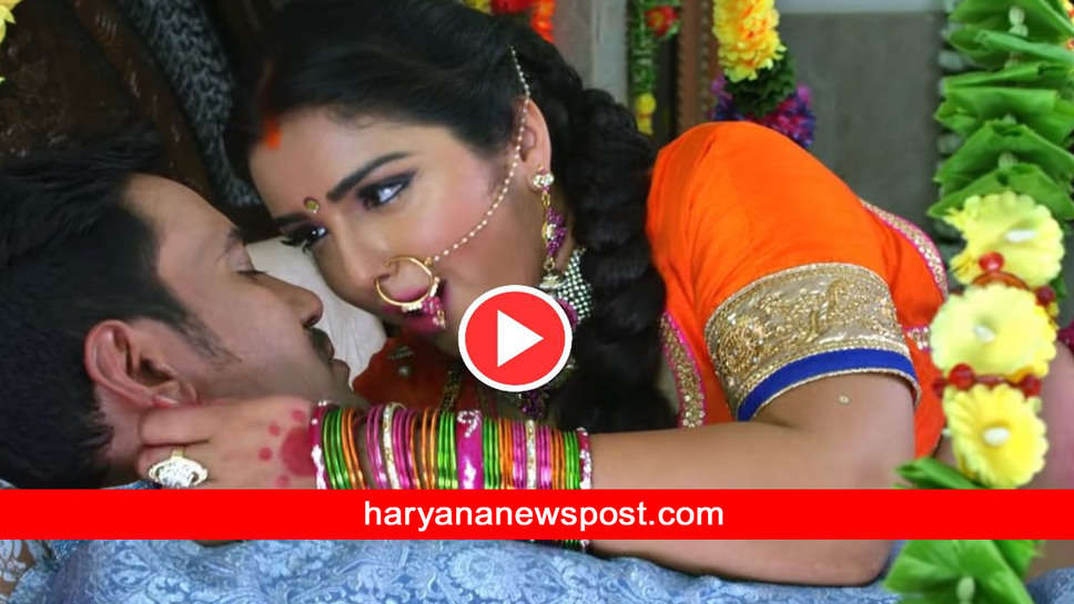 पति Nirahua को मनाने के लिए Amrapali ने गिराया साड़ी का पल्लू, यूट्यूब पर मची खलबली