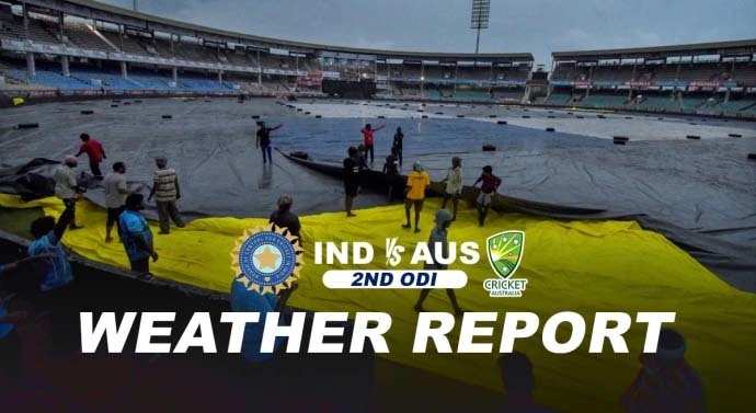 Visakhapatnam Weather Report: भारत और ऑस्ट्रेलिया के बीच दूसरे वनडे पर बारिश का साया, मैच में पड़ सकता है खलल