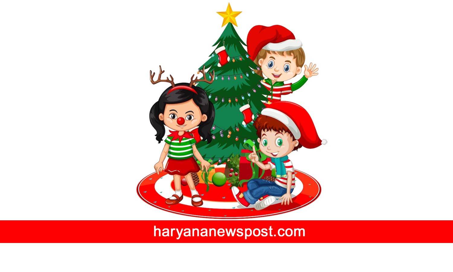 Kids Christmas holiday messages images