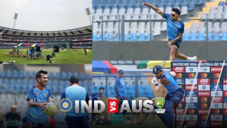 IND vs AUS: भारत और ऑस्ट्रेलिया के बीच वनडे सीरीज का पहला मुकाबला आज, जानिये क्या हो सकती है दोनों टीमों की संभावित-XI