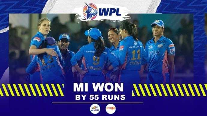 WPL 2023: मुंबई इंडियंस ने प्लेऑफ के लिए किया क्वालीफाई, लगातार छटे मुकाबले में दर्ज की जीत