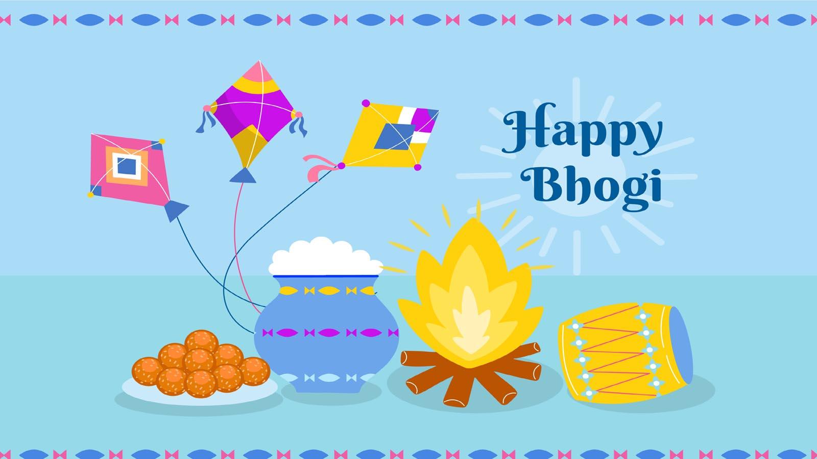 Happy Bhogi Pandigai 2023 Wishes, Quotes, Status Messages