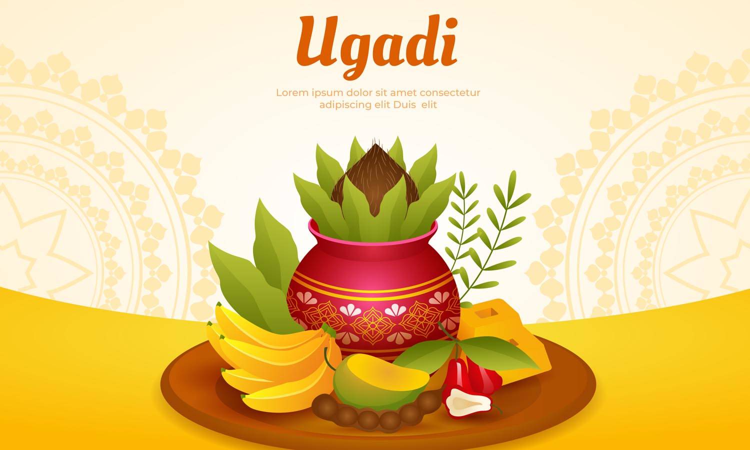 Ugadi Greetings Image Wishes Messages for Girlfriend 