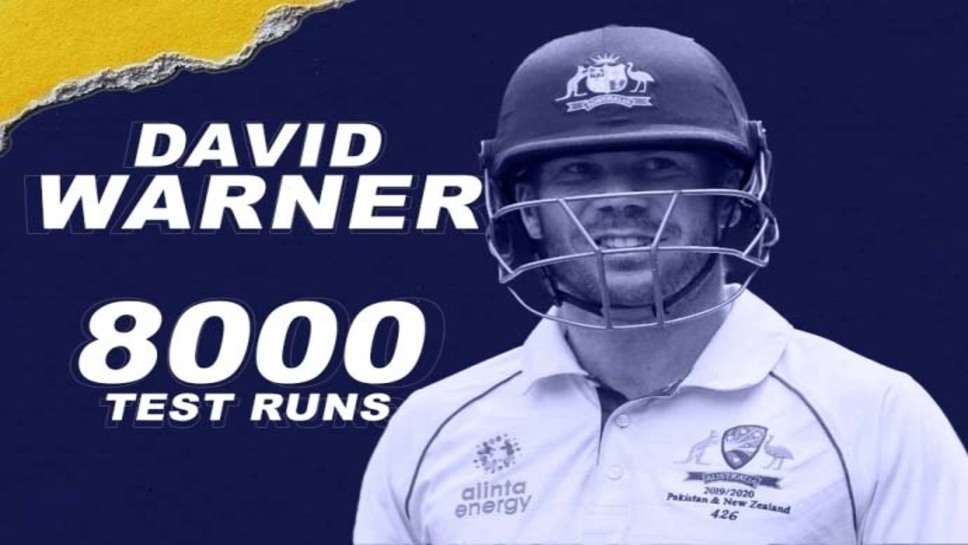 David Warner 100th Test: डेविड वार्नर ने खेल के सबसे लम्बे प्रारुप में पूरे किये 8000 रन, अपने करियर के 100वें टेस्ट मैच में लगाई सेंचुरी