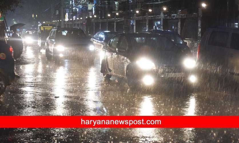 Haryana Rain Update : हरियाणा के इन जिलों में हो रही बारिश, जानें कल का मौसम कैसा होगा