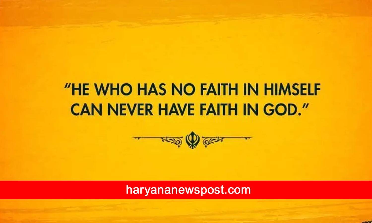 Guru Nanak Dev quotes image in English