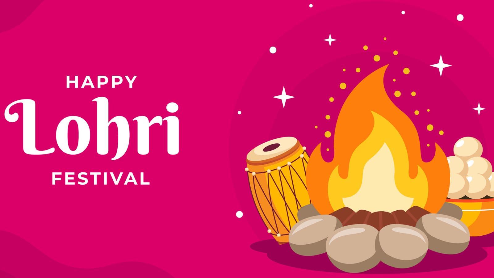 Happy Lohri Wishes - Lohri festival messages