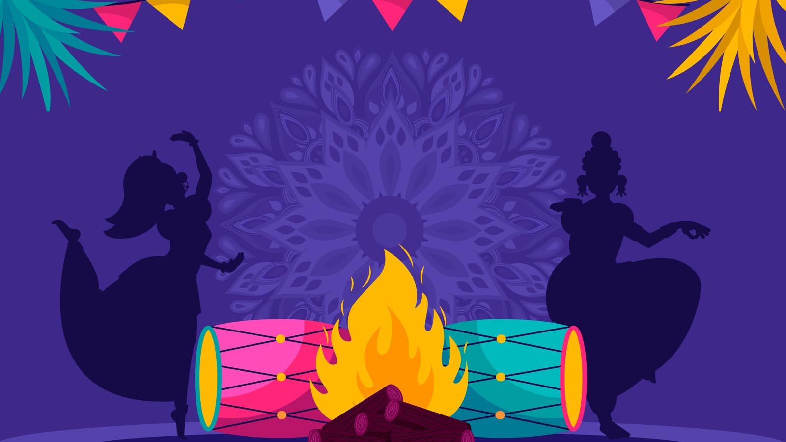 Happy Lohri Instagram Captions, Lohri Instagram Photo Captions